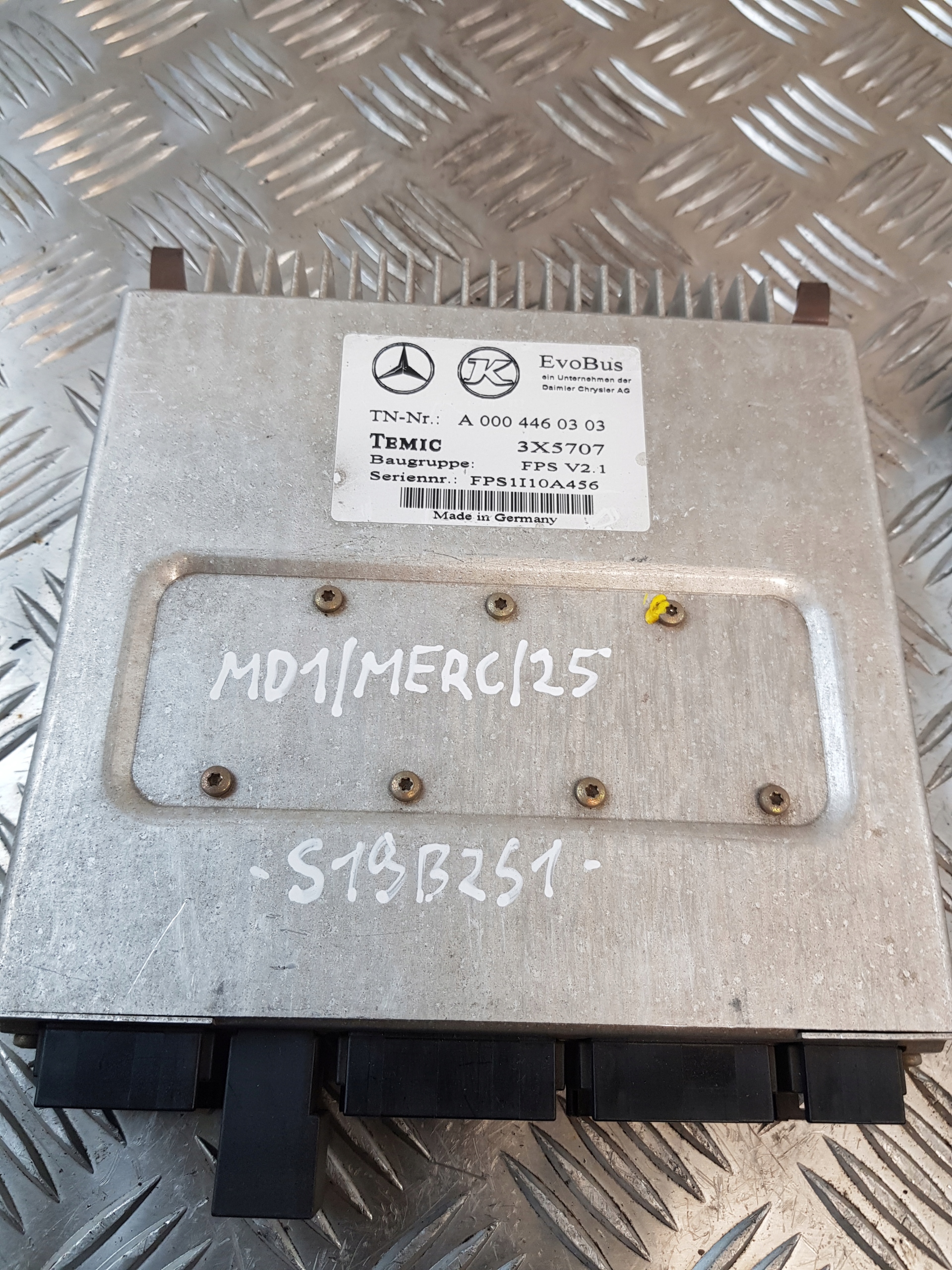 control unit module MERCEDES CITARO FPS V2.1 A0004460303