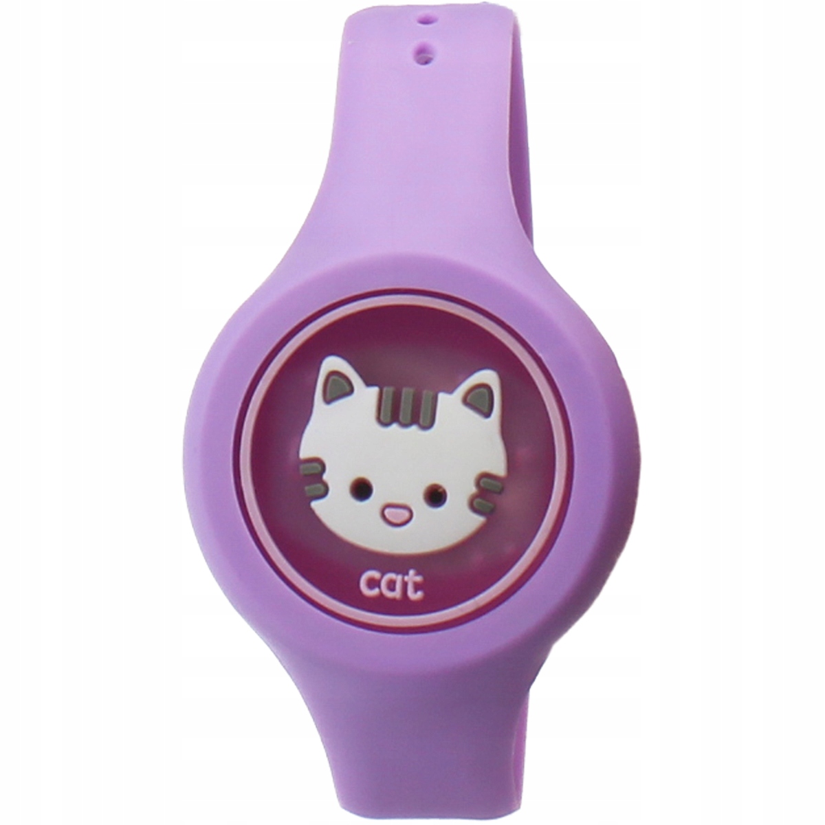 OPASKA NA KOMARY LED SILIKONOWA ZEGAREK DLA DZIECI ZAPACH Wiek dziecka 3 lata +