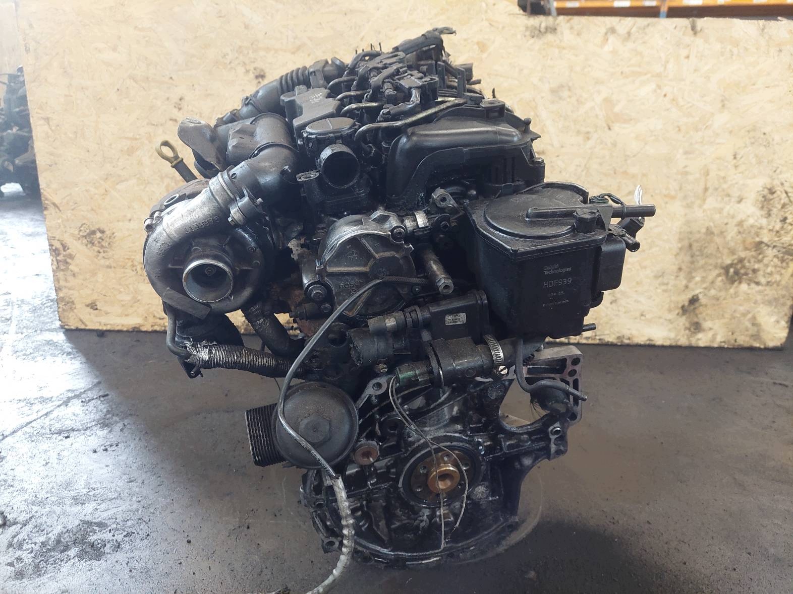 engine DIESEL + UKLAD injection + TURBINA FORD C-MAX 1.6 TDCI G8DA 1.6 TDCI
