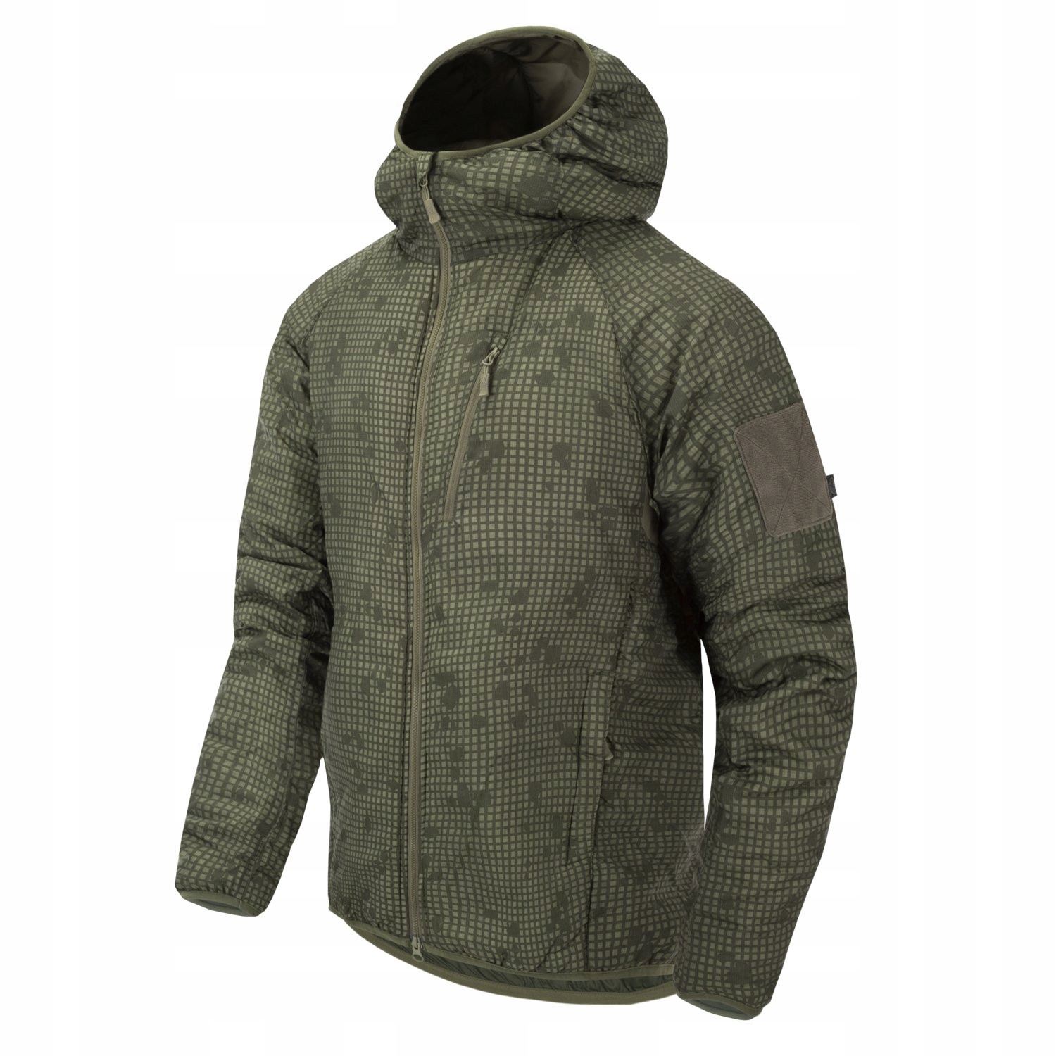 Pánská teplá zimní bunda Helikon Wolfhound Hoodie Desert Night Camo Xs