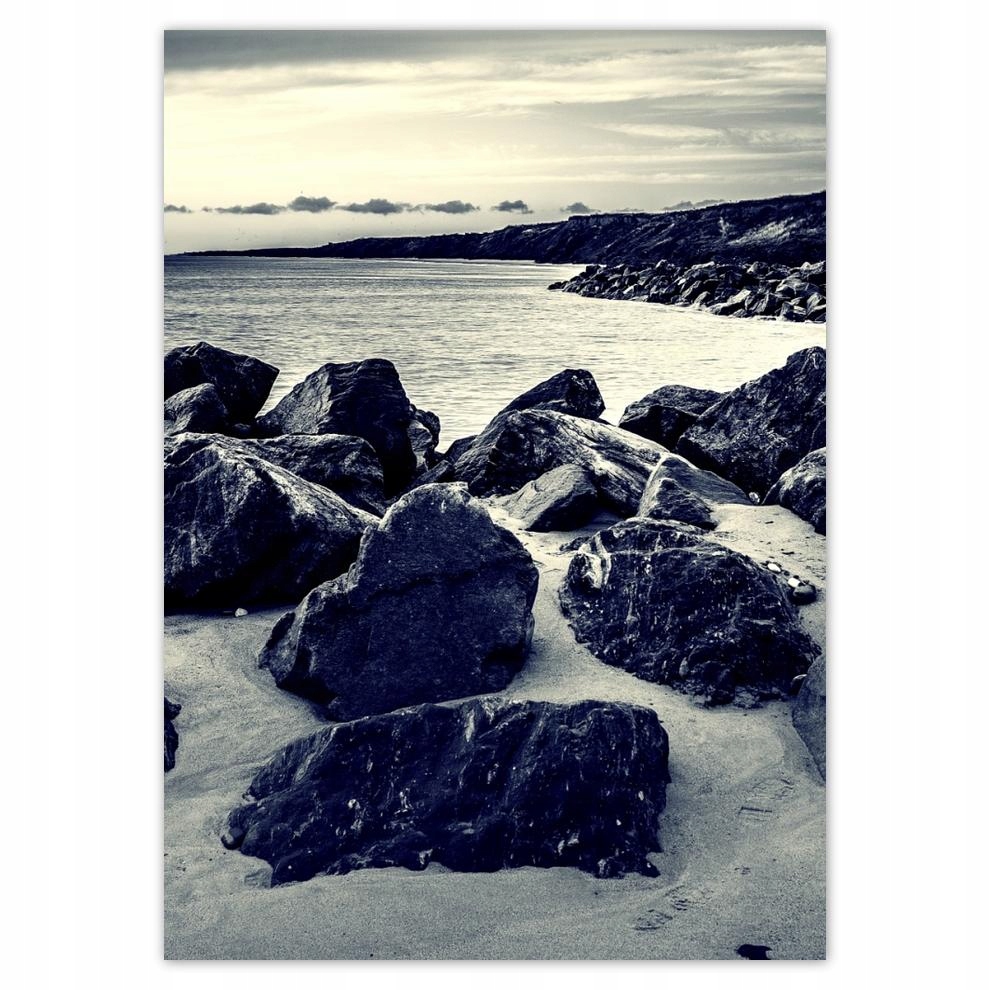 

Naklejki 50x70 Stara fotografia Morze