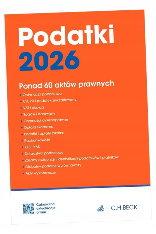 PODATKI 2026 Z AKTUALIZACJĄ ONLINE OPRACOWANIE ZBIOROWE