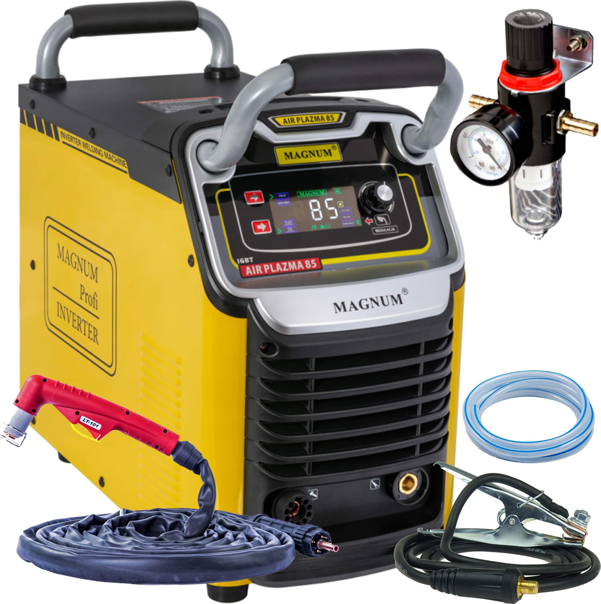 Plazmová řezačka Magnum plazma Cut 85 Igbt 28 mm Hf LCD 400 V