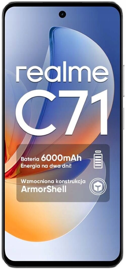Smartfón realme C71 8/256GB Dual Sim LCD Lte Nfc Biely Swan