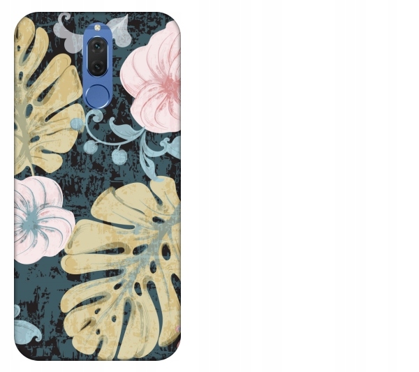 

Etui pokrowiec Huawei Mate 10 Lite Liscie tropikal