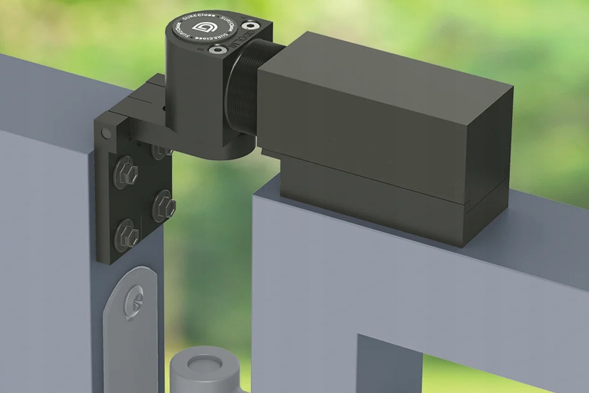 Hydraulický zavírač branek a vrat D&D s regulací rychlosti