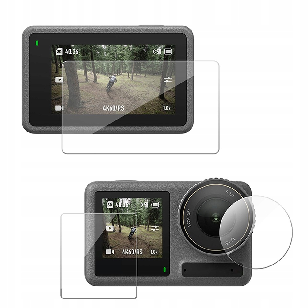 Telesin S6-FLM-10-TDJ Osłona LCD do Dji Osmo Action 5
