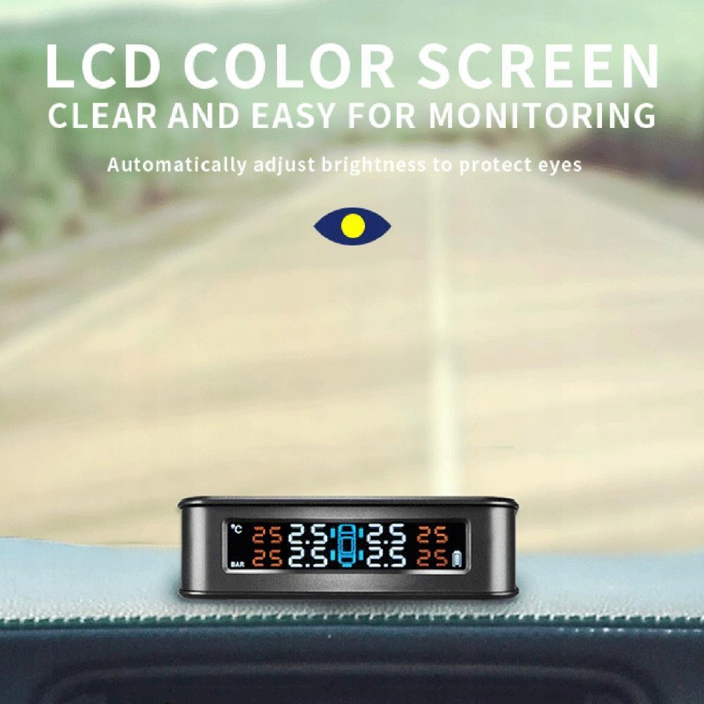 NY TPMS монітор з 4 зовнішнім датчиком для автомобіля