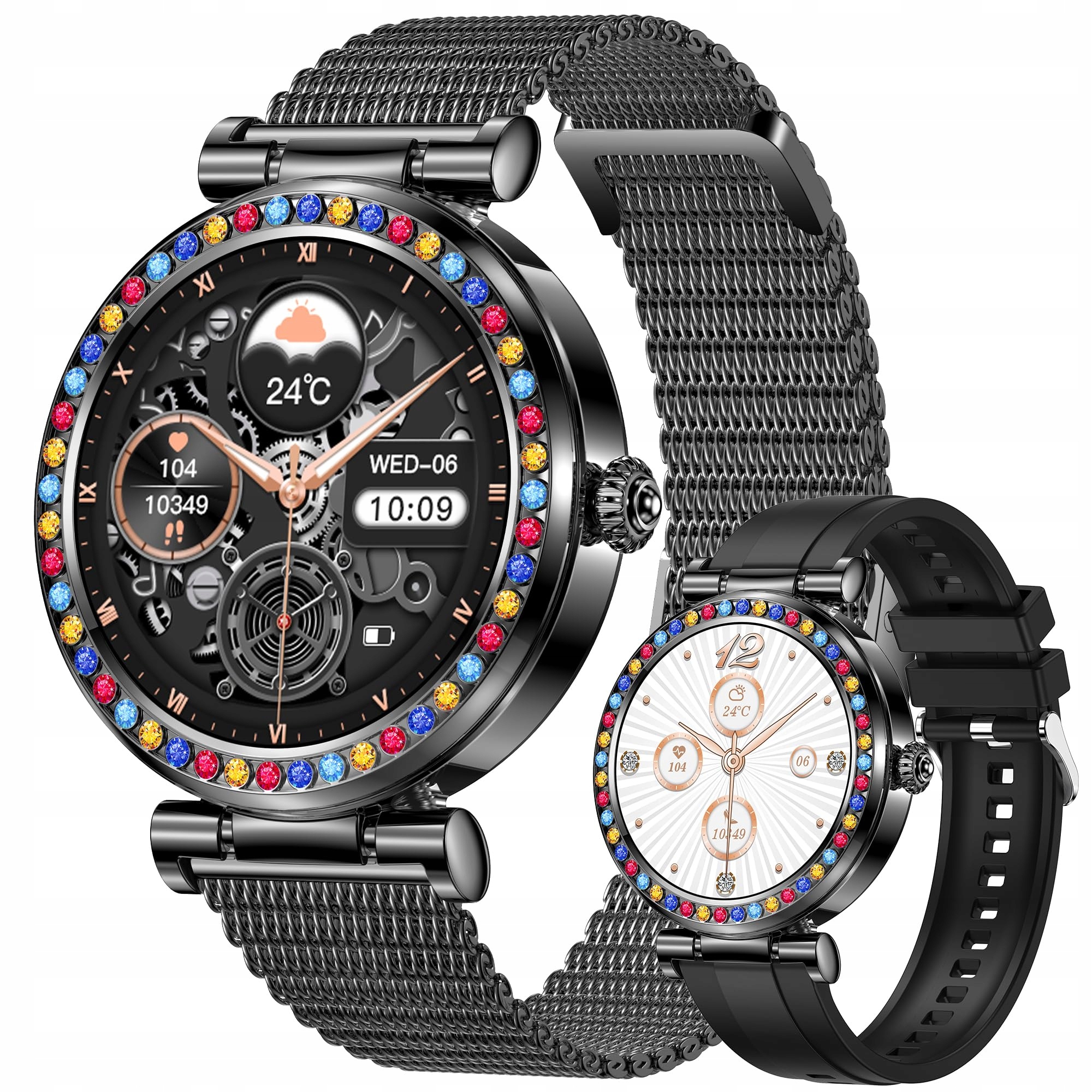 Chytré Hodinky s funkcí telefonu 127" Amoled Fitness Smart Watch 123