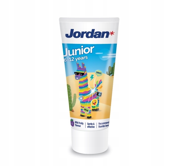 

Jordan Junior pasta dla dzieci 6-12 lat 50ml