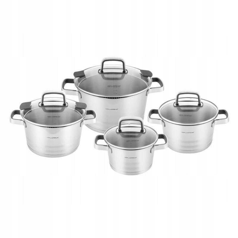 

Florina Komplet garnków nierdzewnych Smart 8 elem