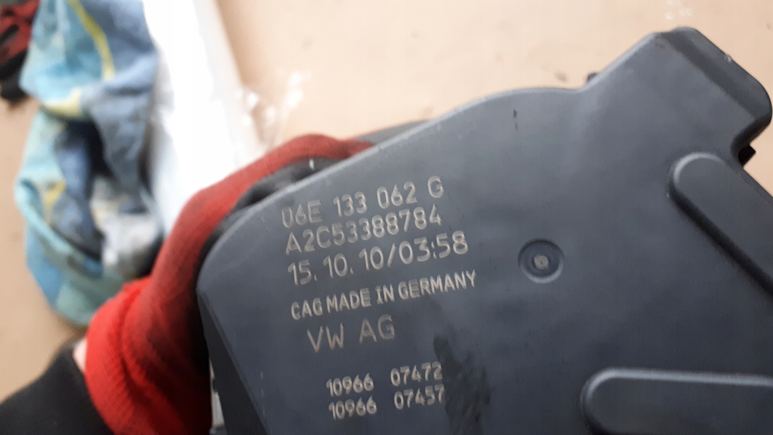 S4 B8 A4 VALVOLA A FARFALLA 3.0 TFSI 06E133062G A6 C7 S5