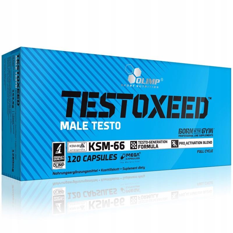 Olimp Testoxeed Male Testo 120caps Booster Testosteronu Rostlinné Extrakty