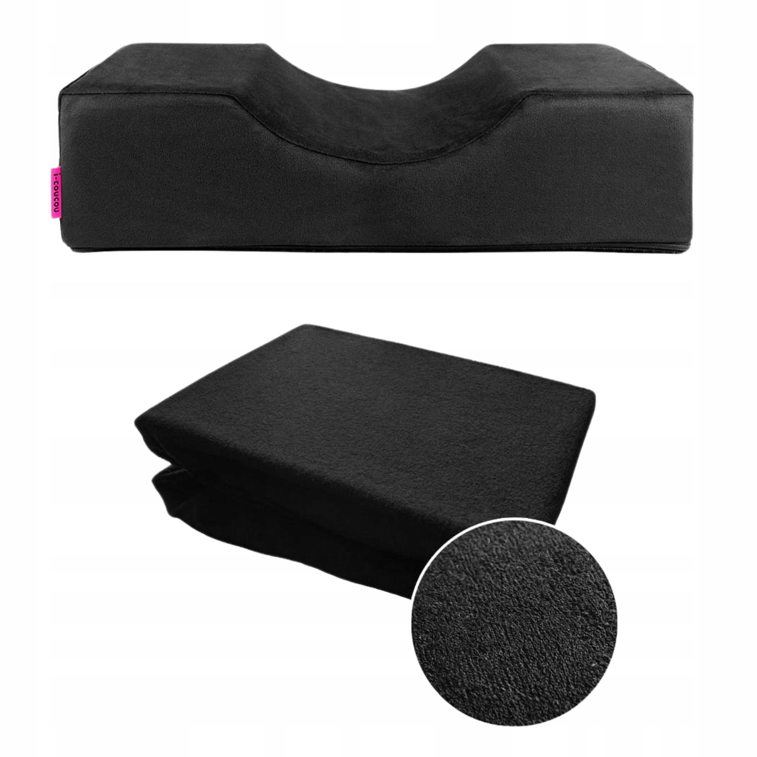 Polštář Kosmetická stylistka Černá Prostěradlo Elastické Povlak