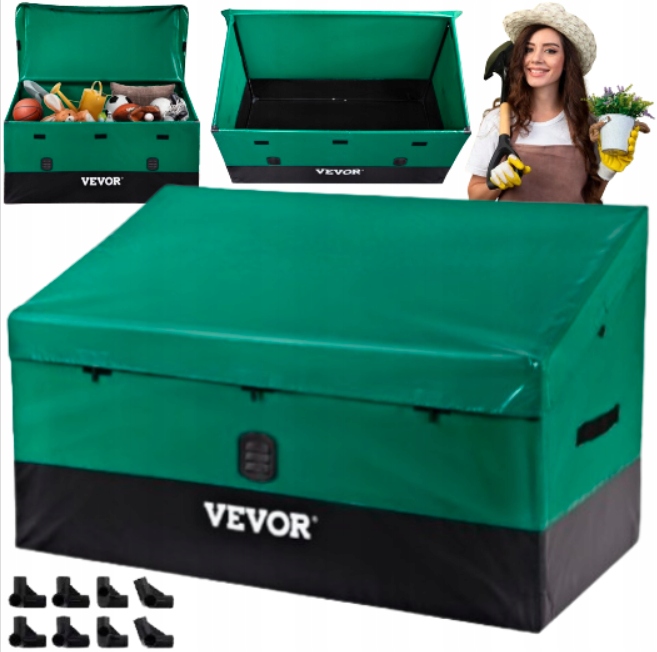 Zahradní úložný box Vodotěsný úložný box 870L