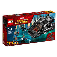 Lego 76100 Heroes Černý panter a vozidlo hodného chlapa