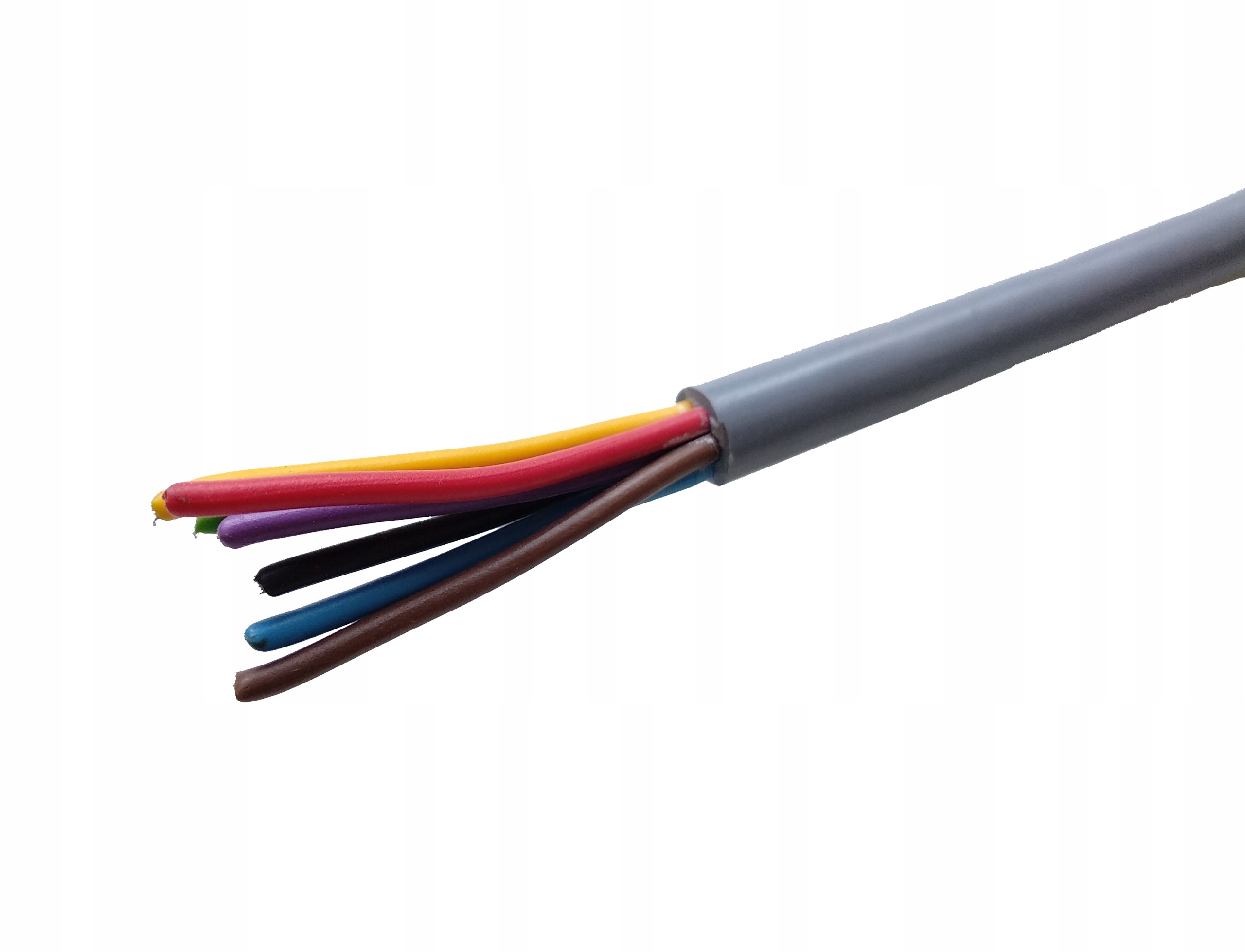 

Kabel (przewód) 7x0,5mm² Flyyw Szary 7 żyłowy