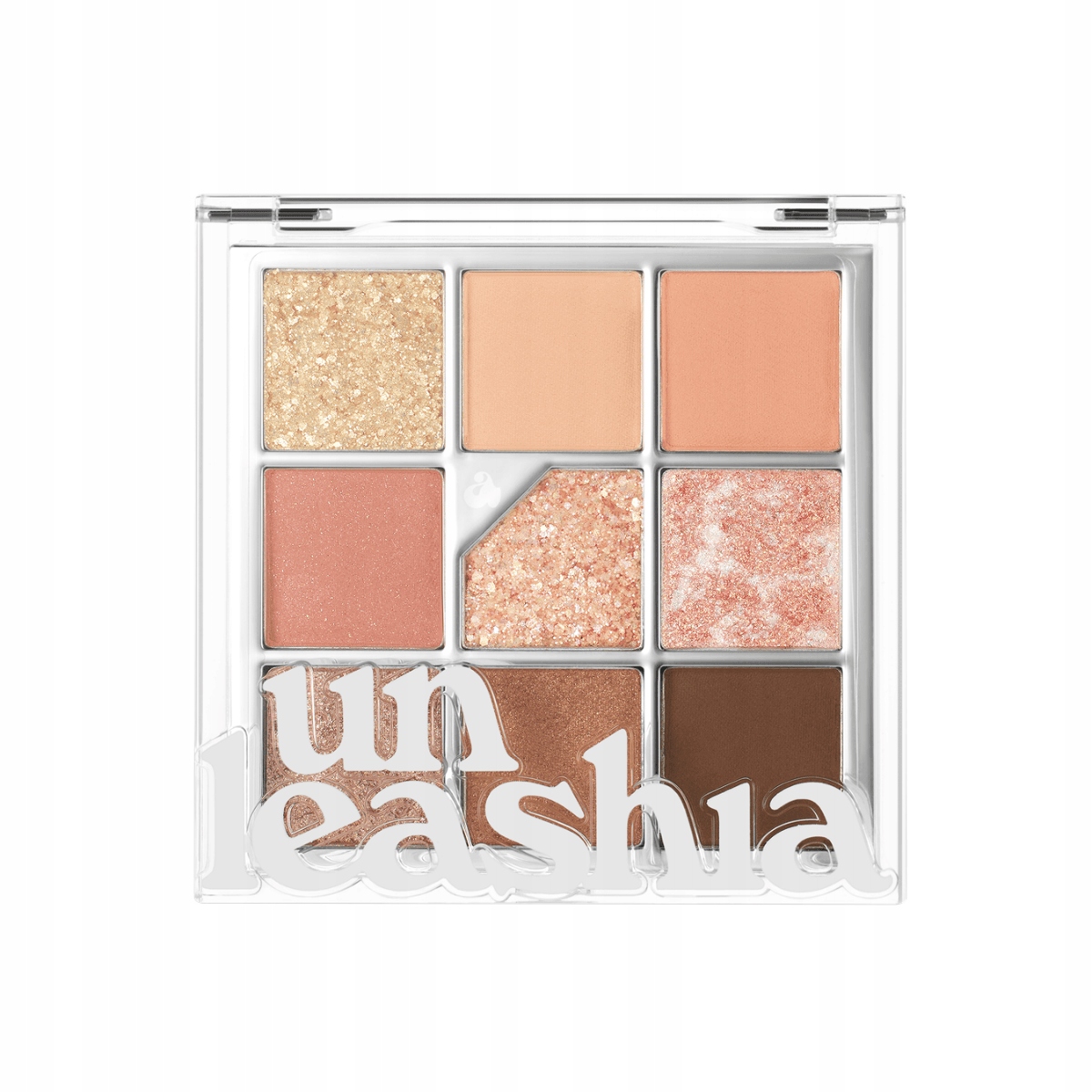 Unleashia Glitterpedia Eye Palette N3 All Of Coral Pink paletka 9 stínů