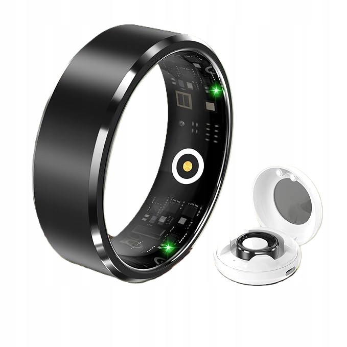 Smart Ring Fitness Tracker krokomierz Yd Life czarny rozmiar #10