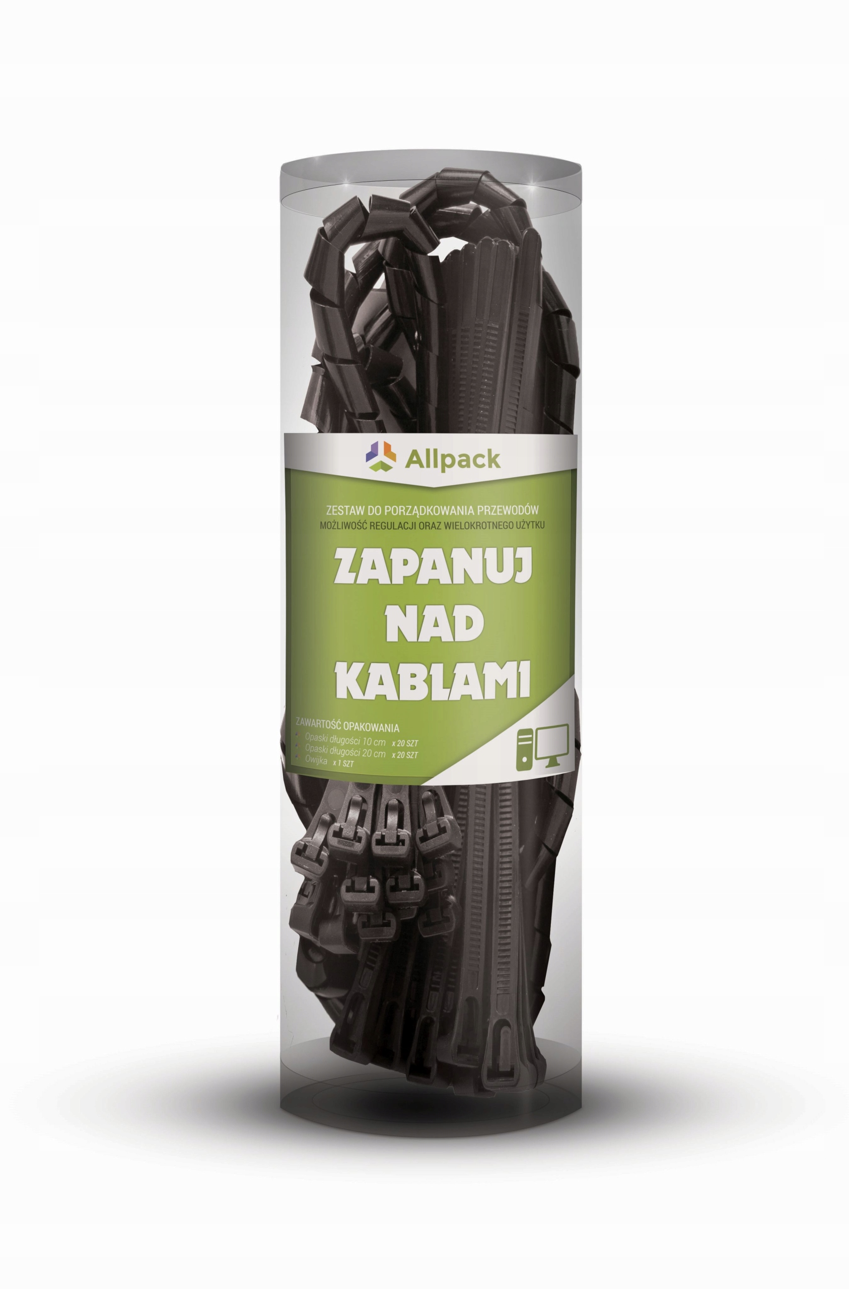 Opaski Kablowe 3w1 Wielokrotnego Użytku