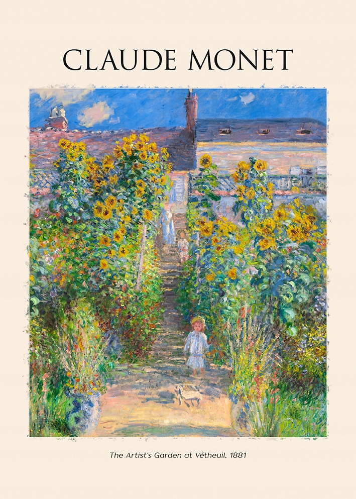 

Claude Monet Ogród Artysty Plakat 30x40cm #411