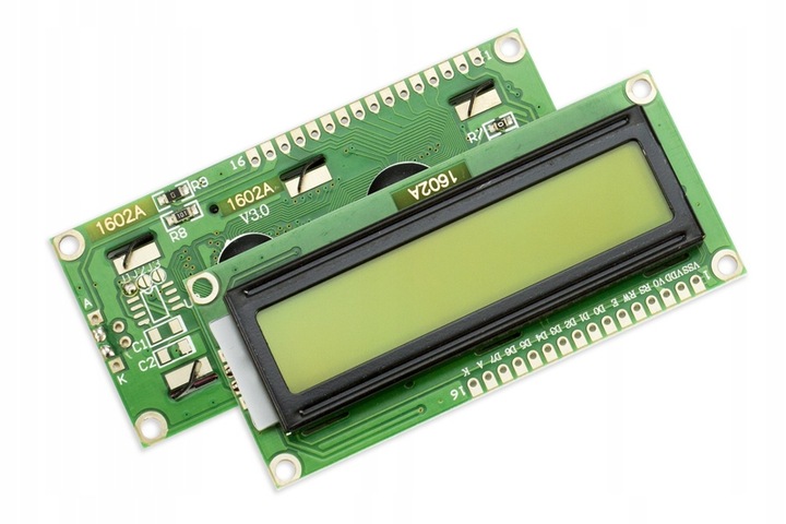 

Wyświetlacz LCD 1602 Zielony 2X16 HD44780