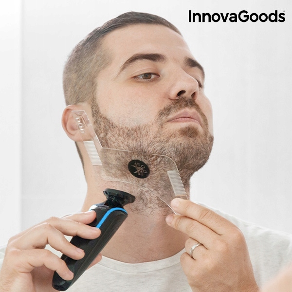 Szablon do Stylizacji Brody Hipster Barber Marka InnovaGoods