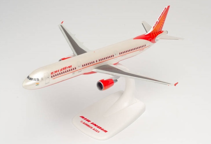 Model letadla Airbus A321 Air India 1:200 Vt-ppx