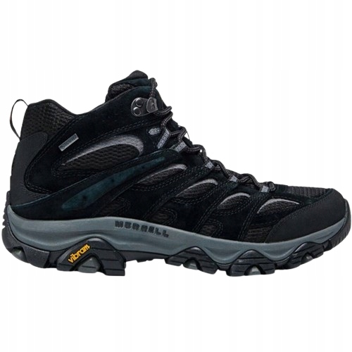 Merrell Trekové Boty S Kůží, Černé, Šněrovací, 45 J3H