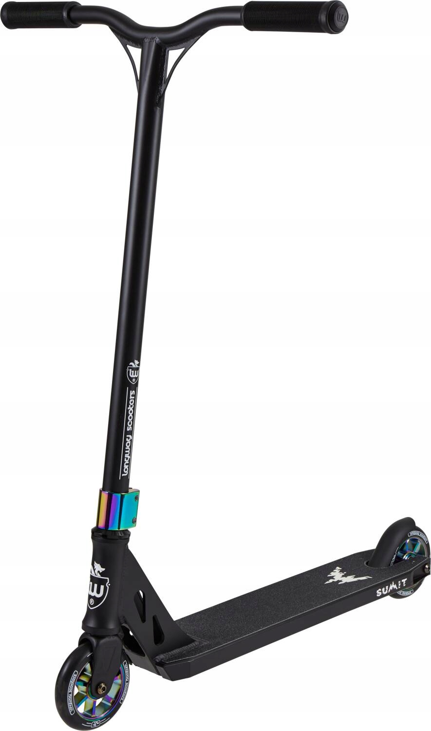 Hulajnoga wyczynowa Longway Summit czarny neochrome 84cm