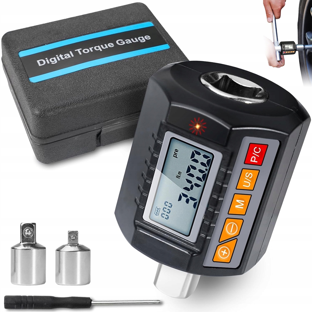 Klíč, Momentový Adaptér, Digitální Displej 13,5-135 Nm