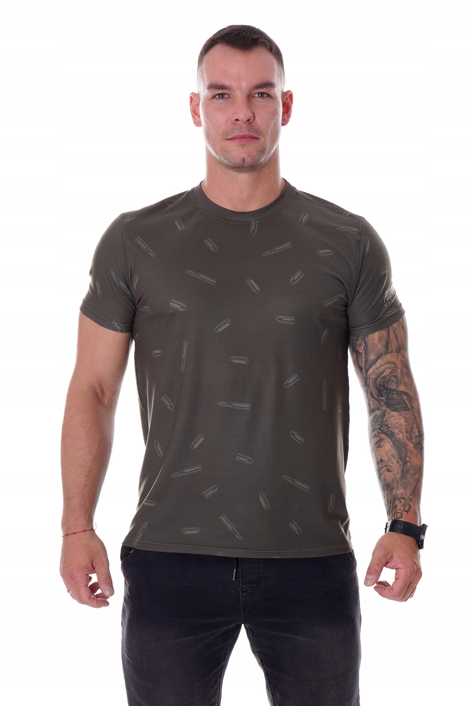 Koszulka T-pro szybkoschnąca Ammo khaki S