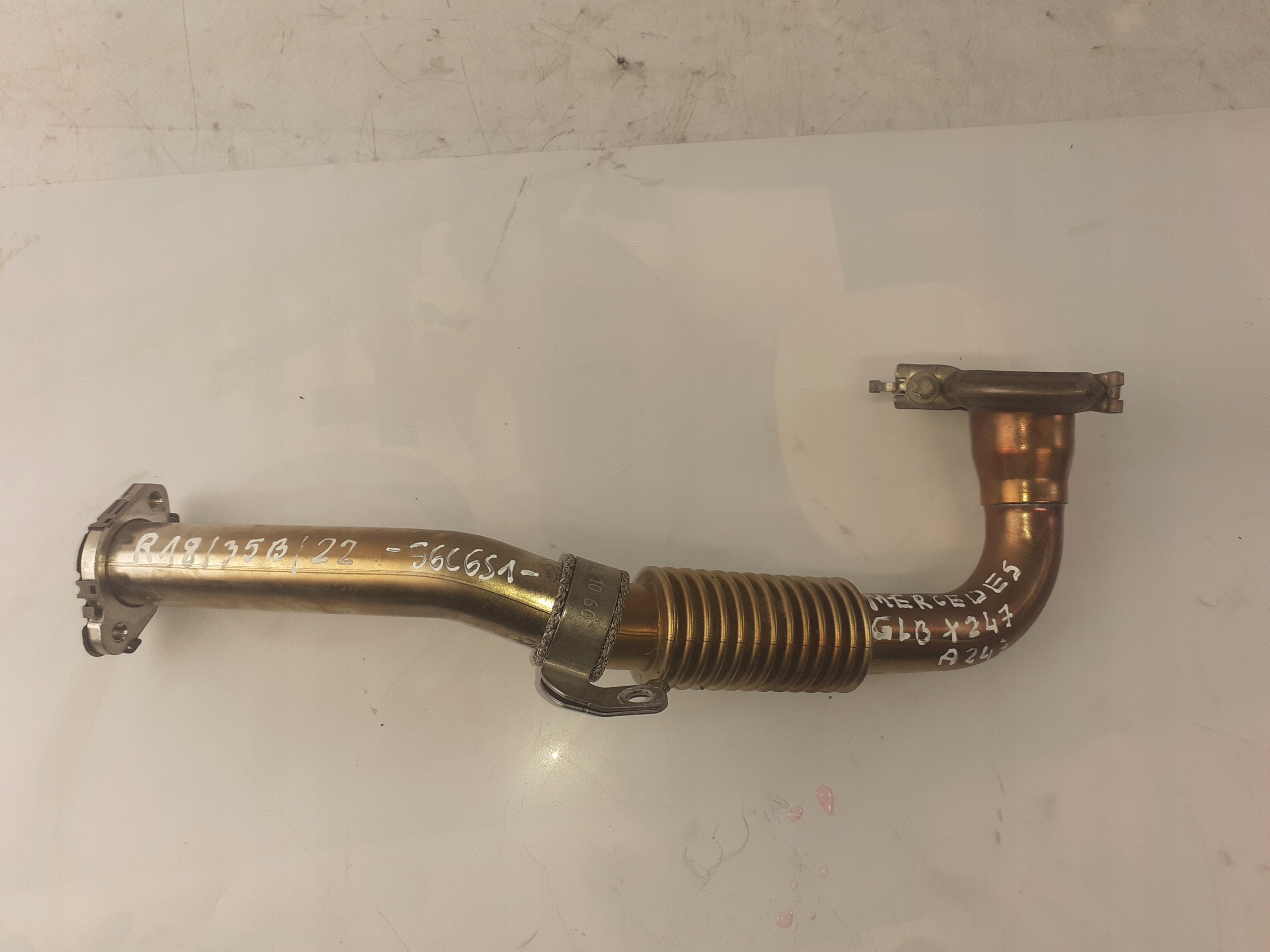 hose pipe EGR MERCEDES GLB A247 X247 2.0D CDI