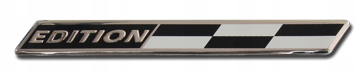 

Naklejka Alu Emblemat Edition Z Szachownicą