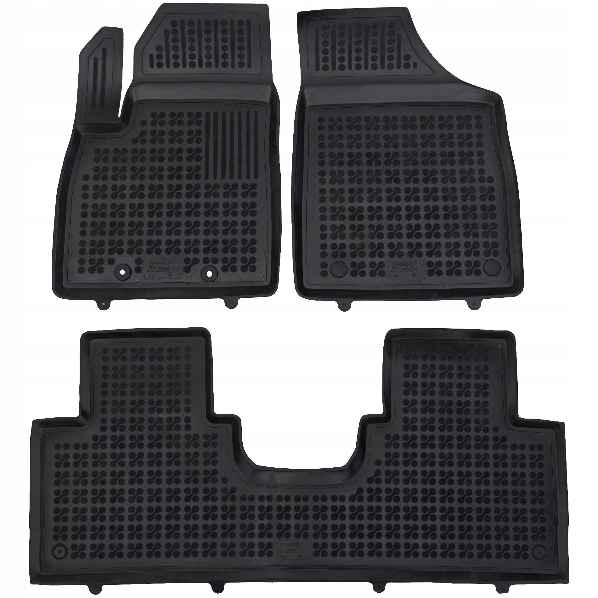 Čierne koberčeky pre Forthing T5 Evo 2023-2025