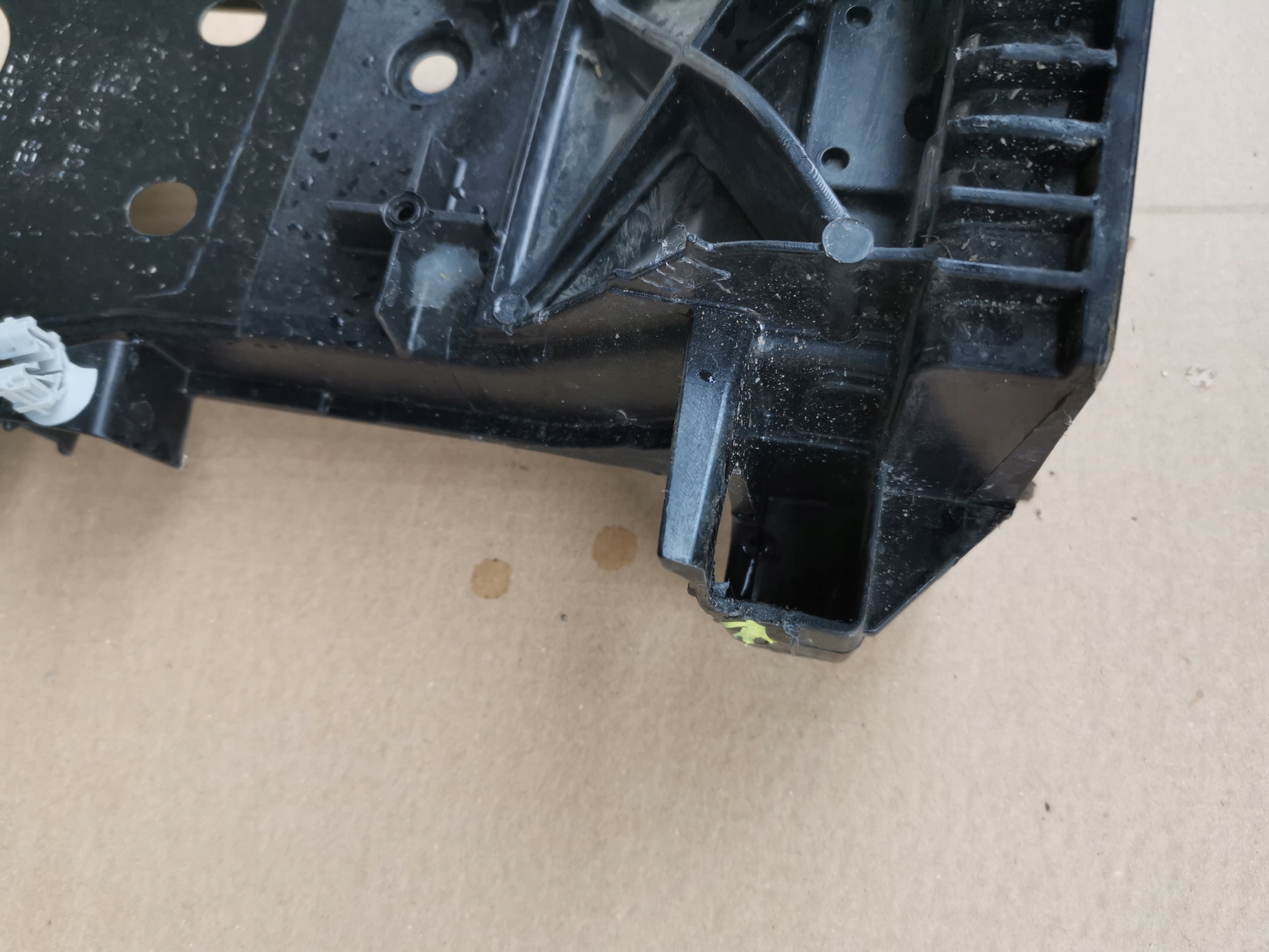 RENAULT CLIO V 5 19-> support panel for radiators pillar 625000427r 625000427