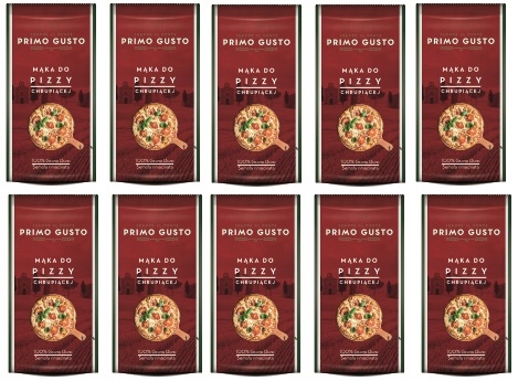 Levně 10 x 500 g Primo Gusto Mouka na pizzu Karton