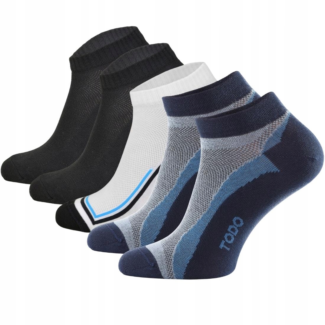 

5 Pack Stopki Sport Todo Air Control Men Mix 41-43
