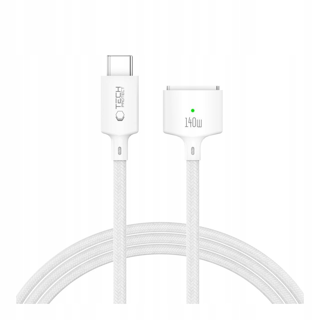 Kabel Usb-c do MagSafe 3 140W 200 cm Tech-Protect biały