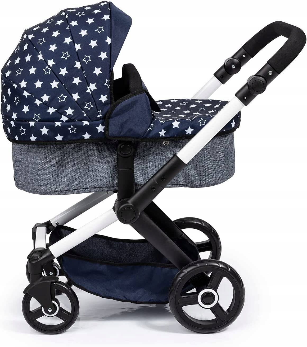 WÓZEK DLA LALEK GŁĘBOKI SPACERÓWKA Z TORBĄ GONDOLA Wiek dziecka 3 lata +