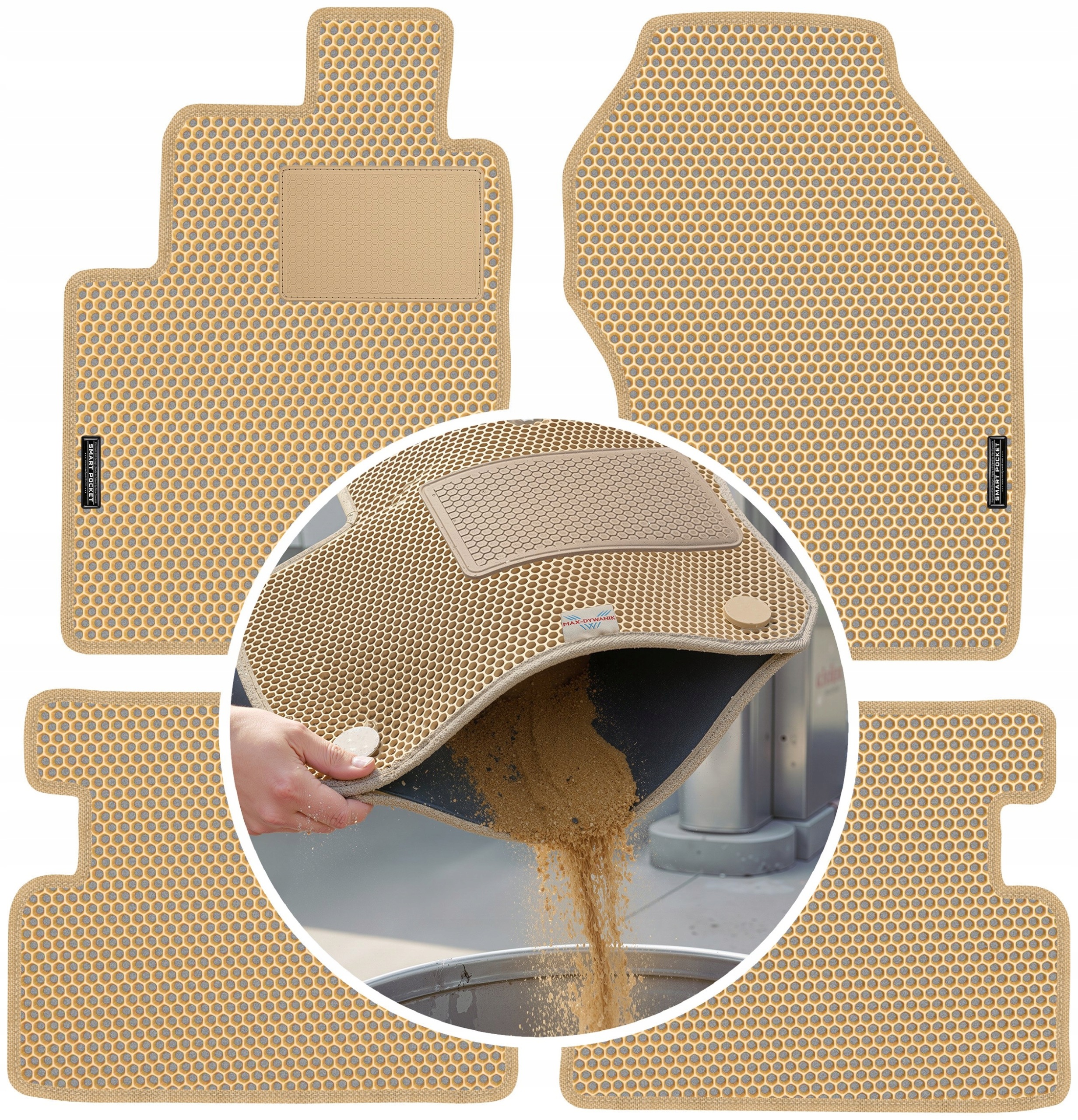 Ford Focus I Fl 2001-2004 Koberce Eva Smart Pocket