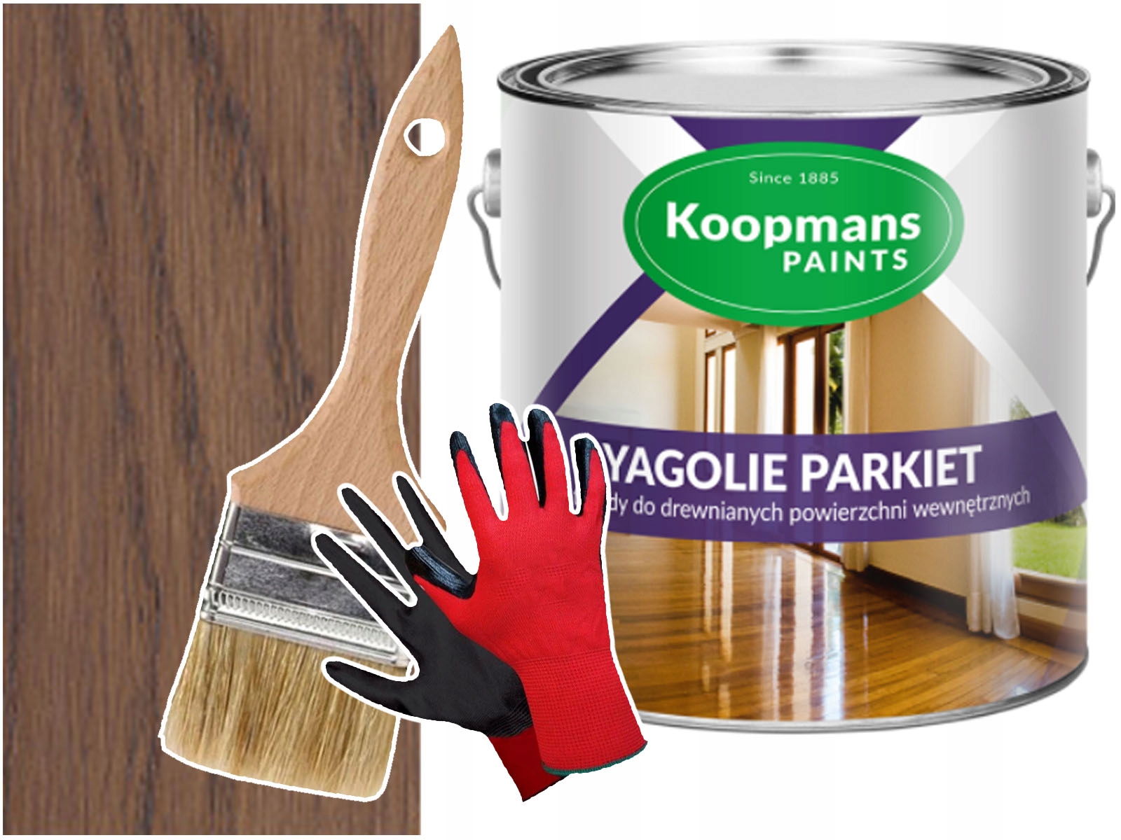 Olej na dřevo a podlahy Yagolie Parkiet ořech 2,5L