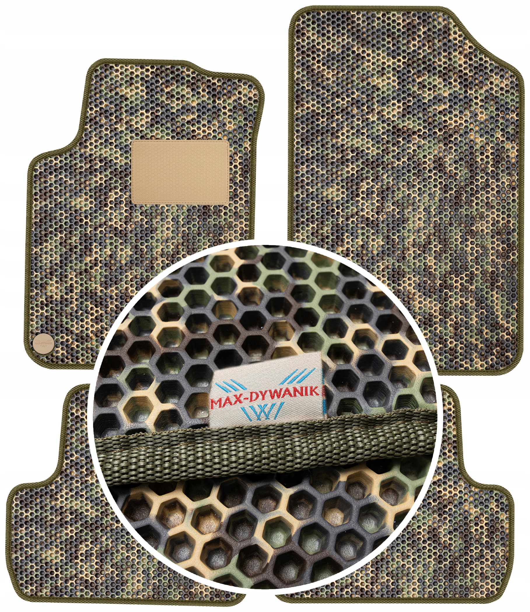 Citroen DS3 2009-2016 Gumové rohože do auta Eva Moro