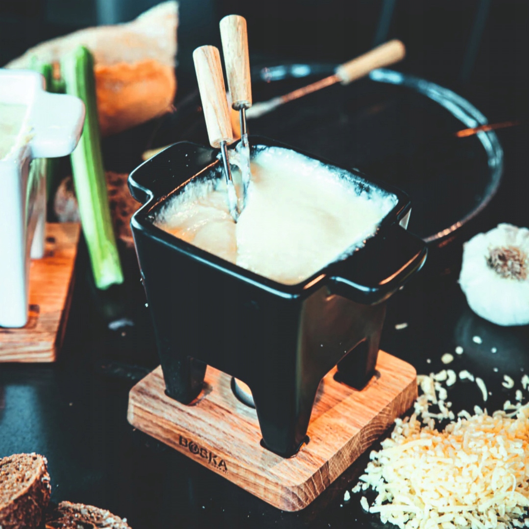 ZESTAW DO FONDUE CZEKOLADA SER TAPAS BOSKA 200ml Seria boska tapas fondue