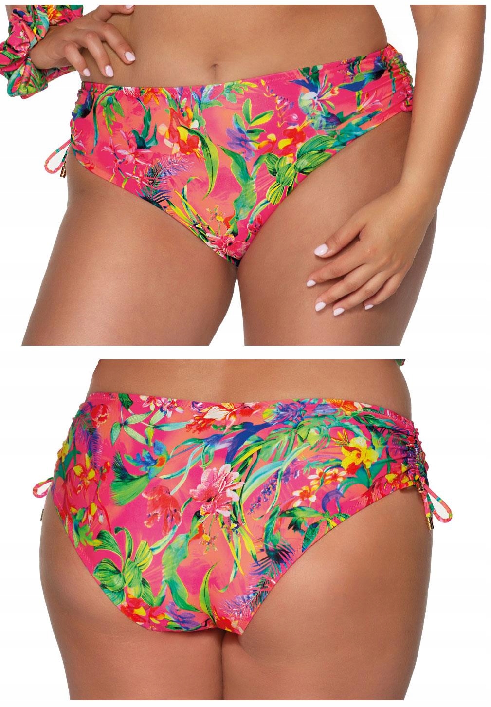 FIGI KĄPIELOWE PLAŻOWE DAMSKIE MAJTKI AVA SF 191/2 STRÓJ KOSTIUM - L Płeć kobieta