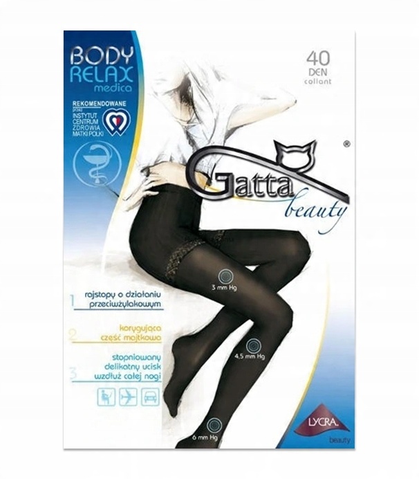 

Relax Medica Gatta rajstopy 40den Kolory! r.3