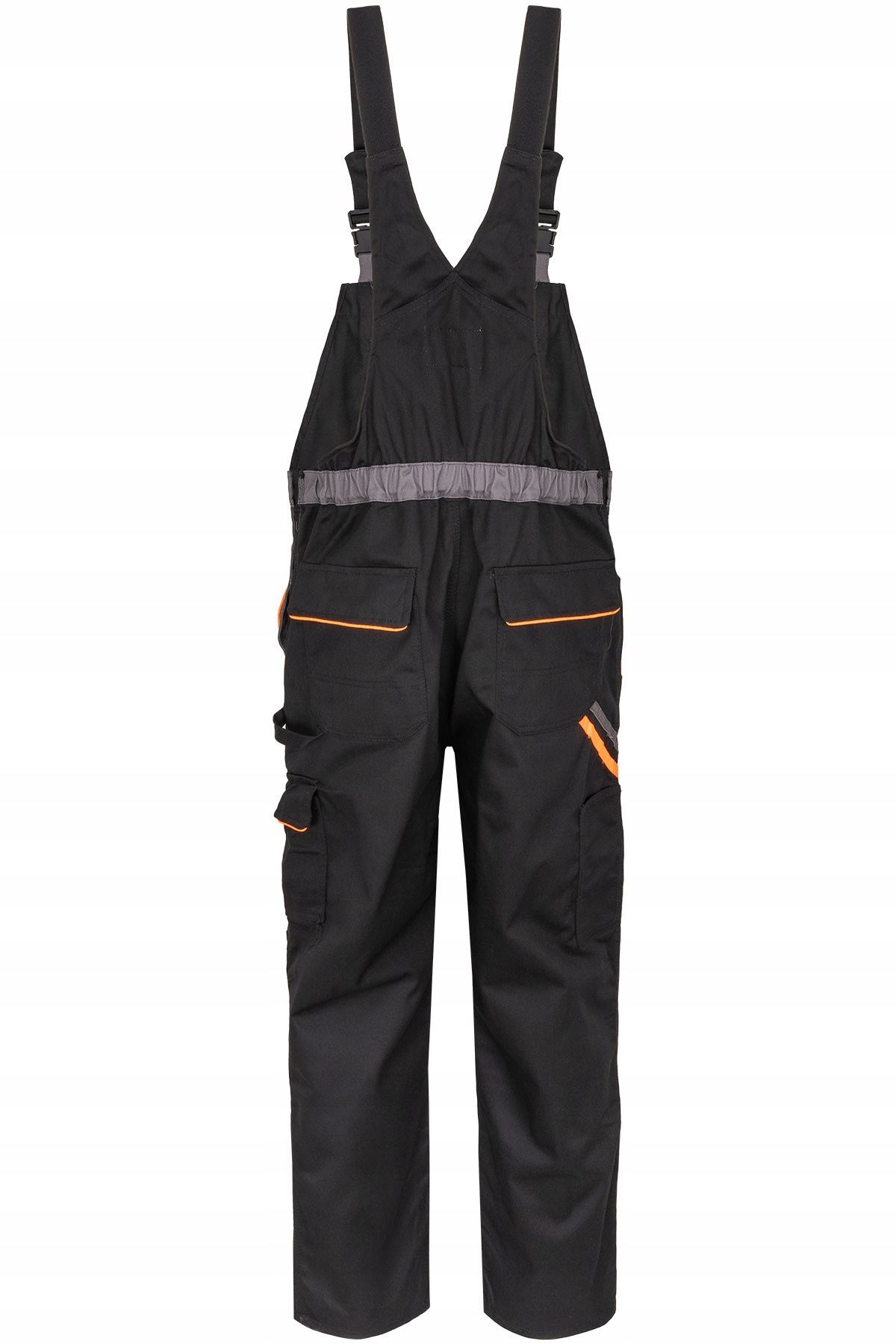 SPODNIE OGRODNICZKI ROBOCZE CZARNE MECHANIK ROZ.56 Długość spodni długie