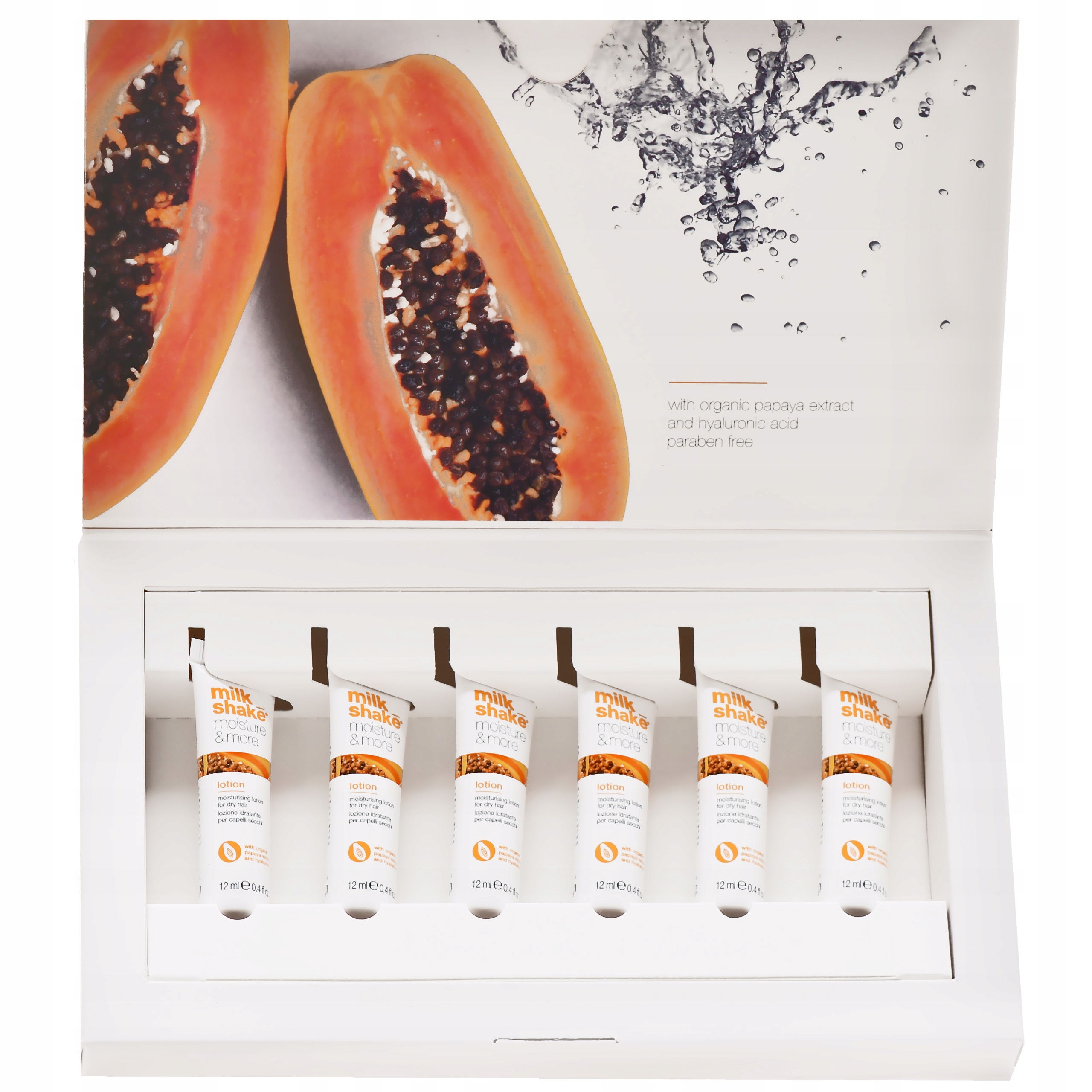 Intenzivní kúra pro ampule Milk Shake Moisture More Poškozené vlasy 6x12 ml
