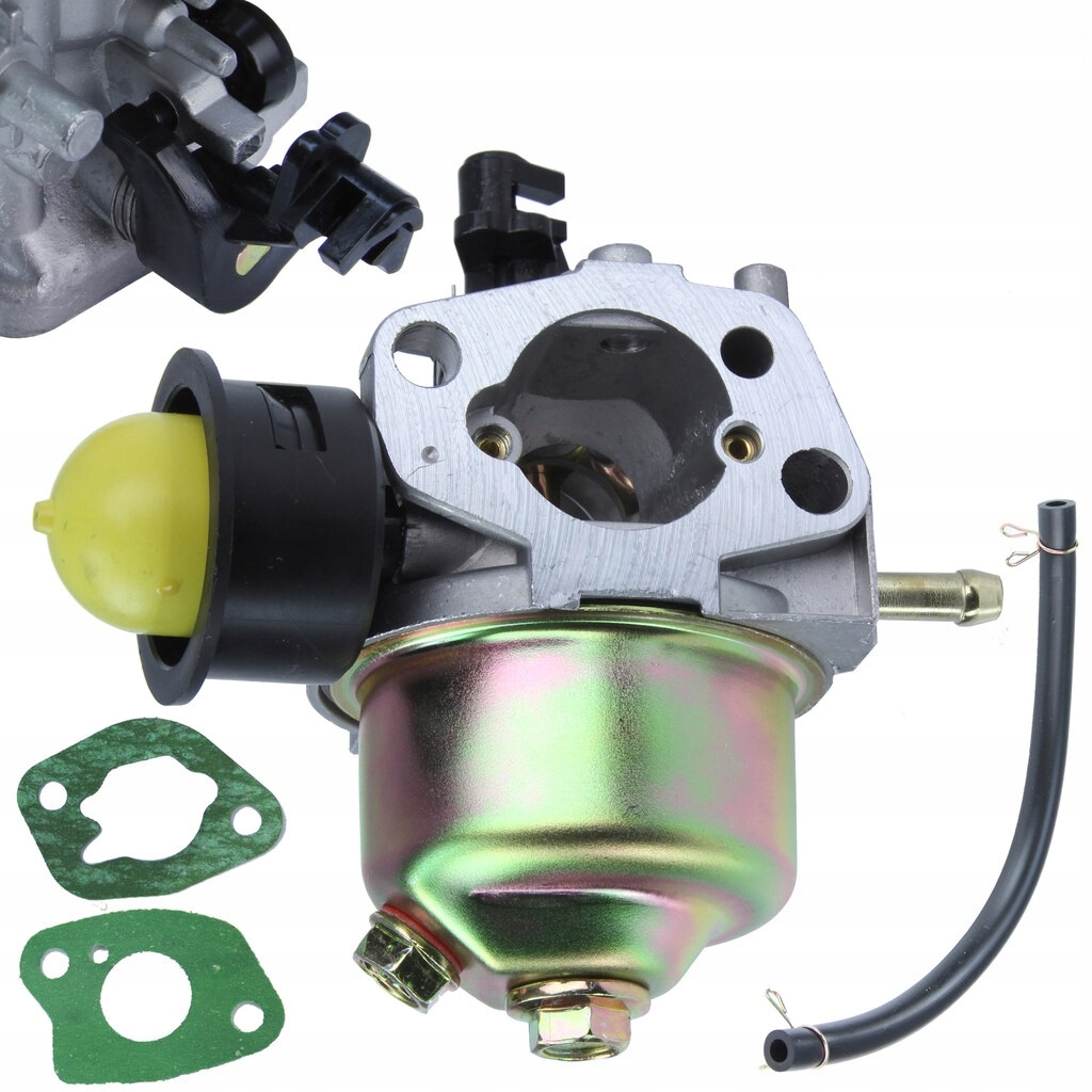 GAŹNIK NAC LONCIN T375 T475 T575 OHV Z PRIMEREM + USZCZELKI + PRZEWÓD