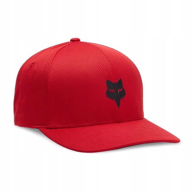 Kšiltovka Fox Head Tech Flexfit Flame Red červená Bonus